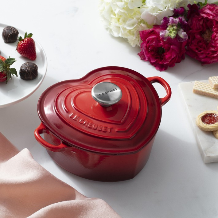 Le Creuset Enameled Cast Iron Heart, 2-Qt. | Williams-Sonoma