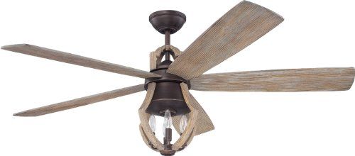 Craftmade WIN56ABZWP5 Ceiling Fan with Blades Included, 56" | Amazon (US)
