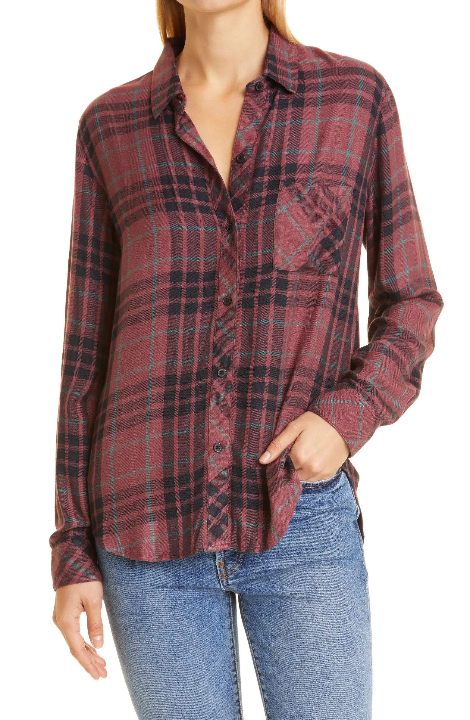 Rails Hunter Plaid Button-Up Shirt | Nordstrom | Nordstrom