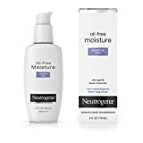 Neutrogena Oil Free Moisture Daily Hydrating Facial Moisturizer & Neck Cream with Glycerin - Fast Ab | Amazon (US)
