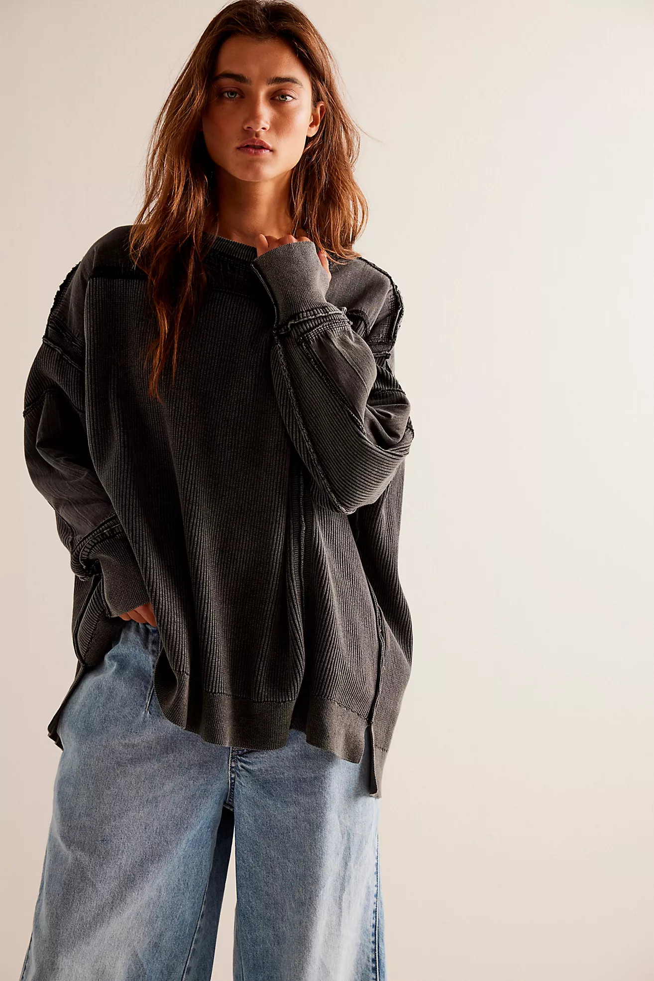 We The Free Worn Thru Pullover | Free People (Global - UK&FR Excluded)