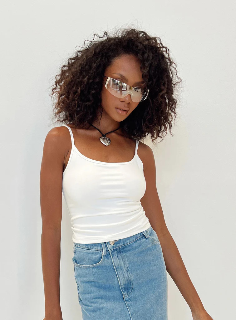 Lamont Top White | Princess Polly AU