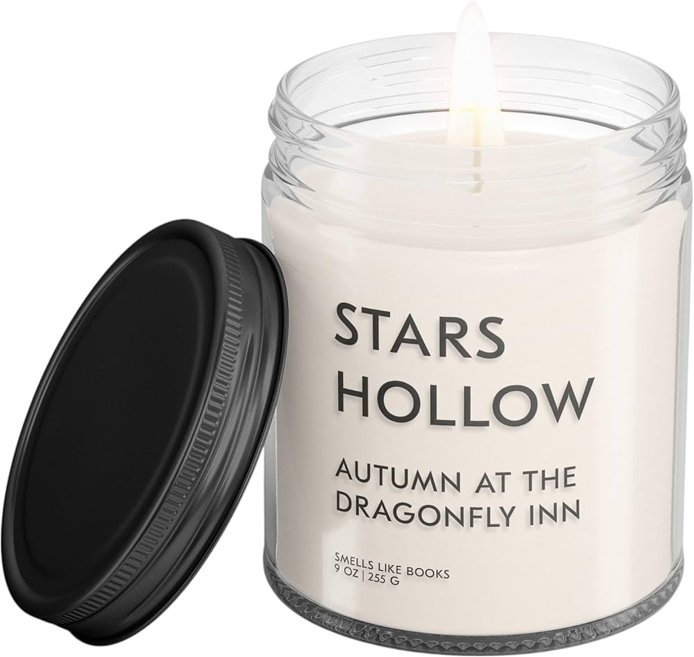Stars Hollow Bookish Reading Candle - Literary Inspired Gift for Readers, Writers, Bibliophiles, ... | Amazon (US)