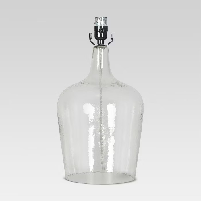 Artisan Glass Jug Large Lamp Base Clear - Threshold™ | Target