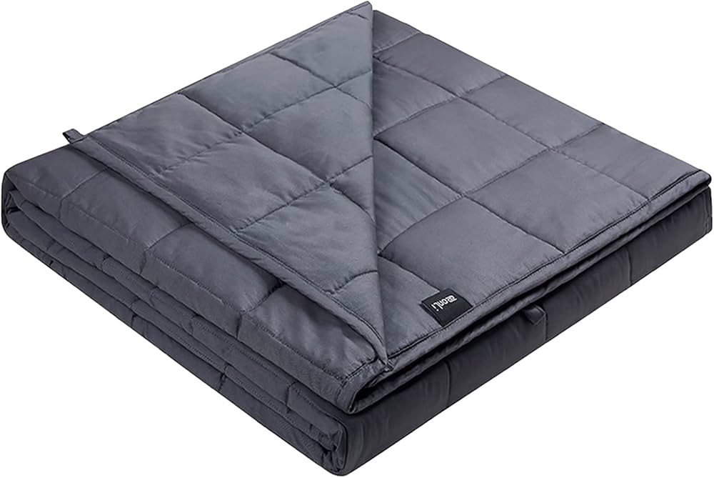 Amazon.com: ZonLi Weighted Blanket (60''x80'', 20lbs, Queen Size Dark Grey) for Adults and Kids, ... | Amazon (US)