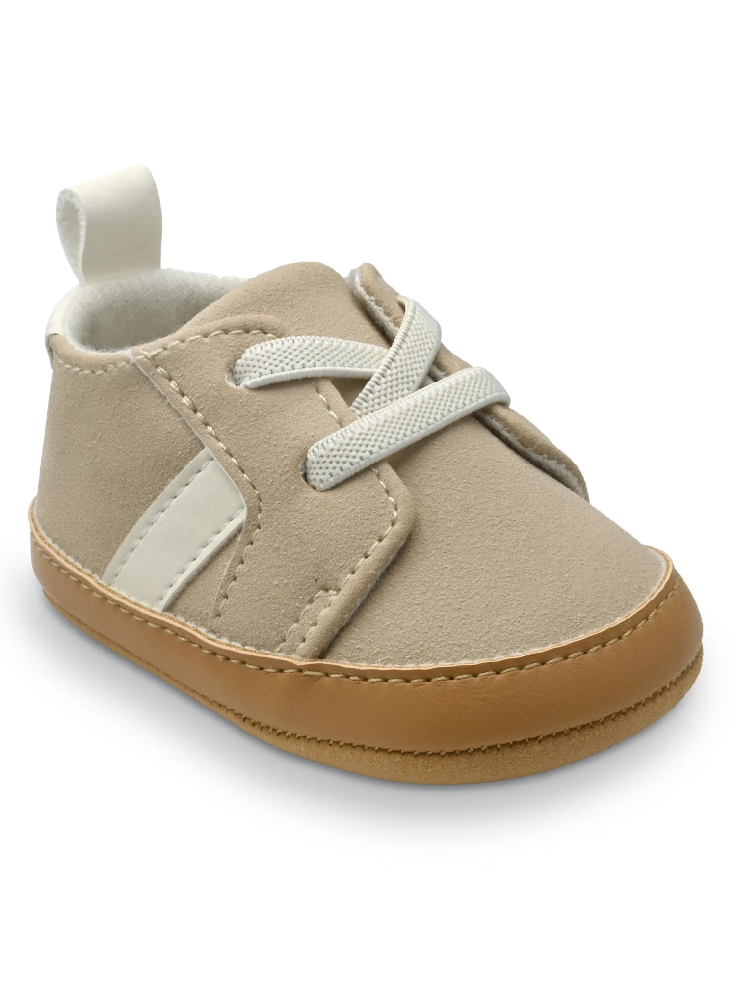 Carter's Child of Mine Infant Unisex Low Top Sneakers, Color Beige, Sizes (0-3) - (3-6) Months | Walmart (US)