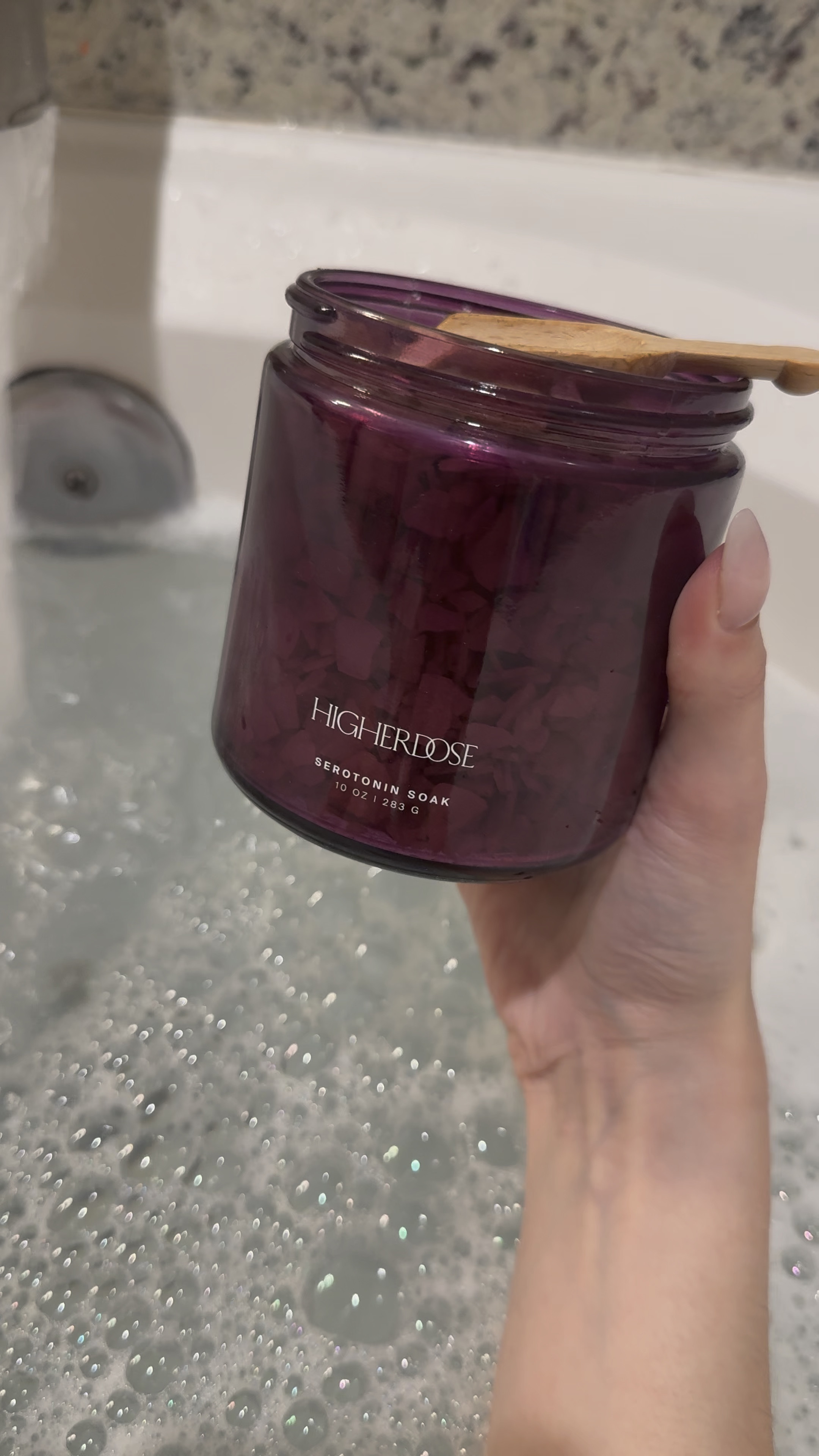 I have been loving taking baths as a way for my self-care routine to relax! I use the serotonin soak from higher dose is my favorite to use. it includes magnesium which helps muscles relax and rejuvenate from the gym. 

#LTKfindsunder50 #LTKSeasonal #LTKhome