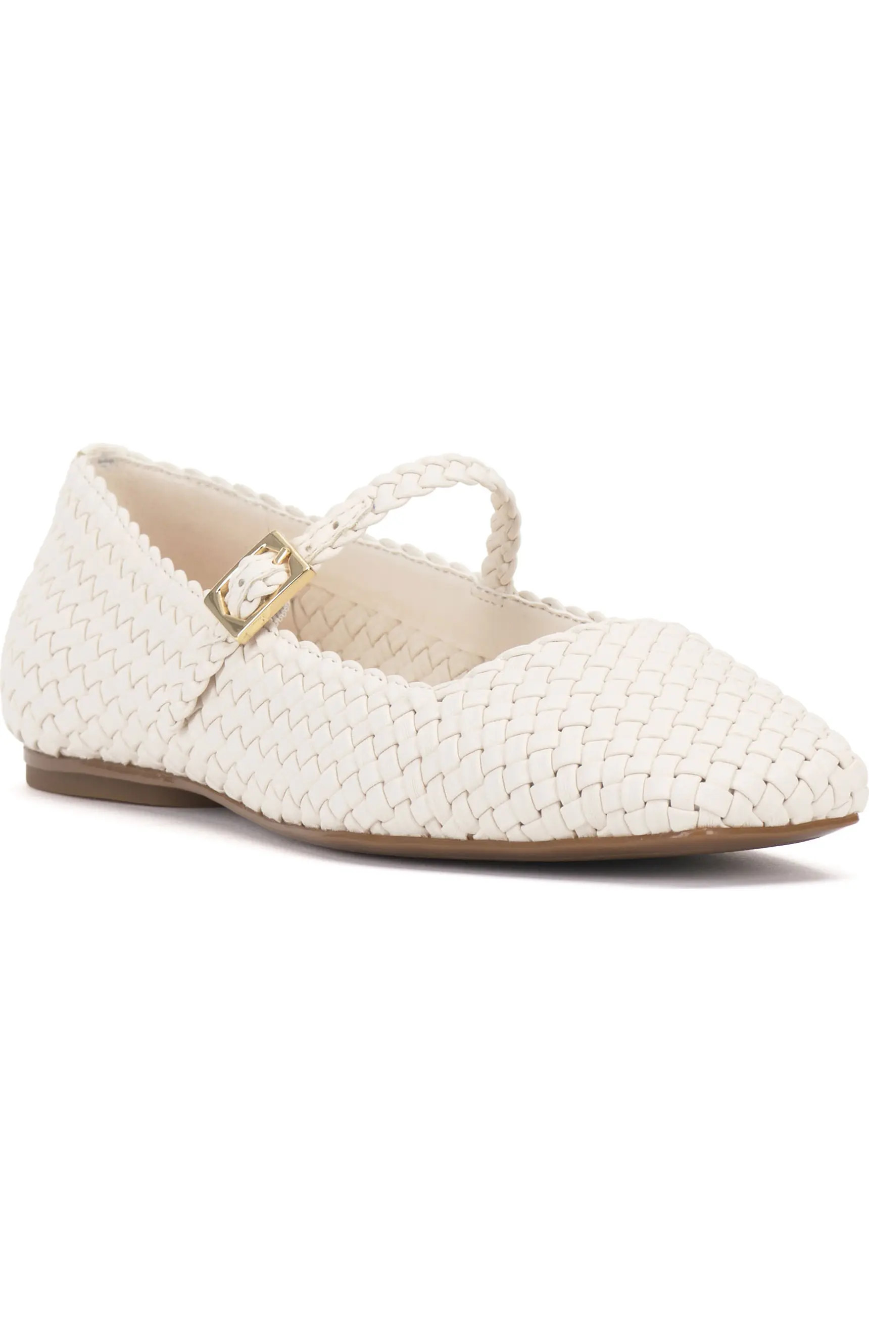 Vinley Mary Jane Square Toe Flat (Women) | Nordstrom