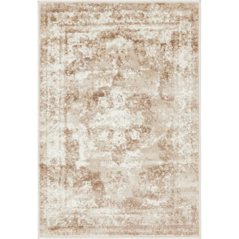 Brandt Oriental Brown/Beige/Ivory Area Rug | Wayfair North America