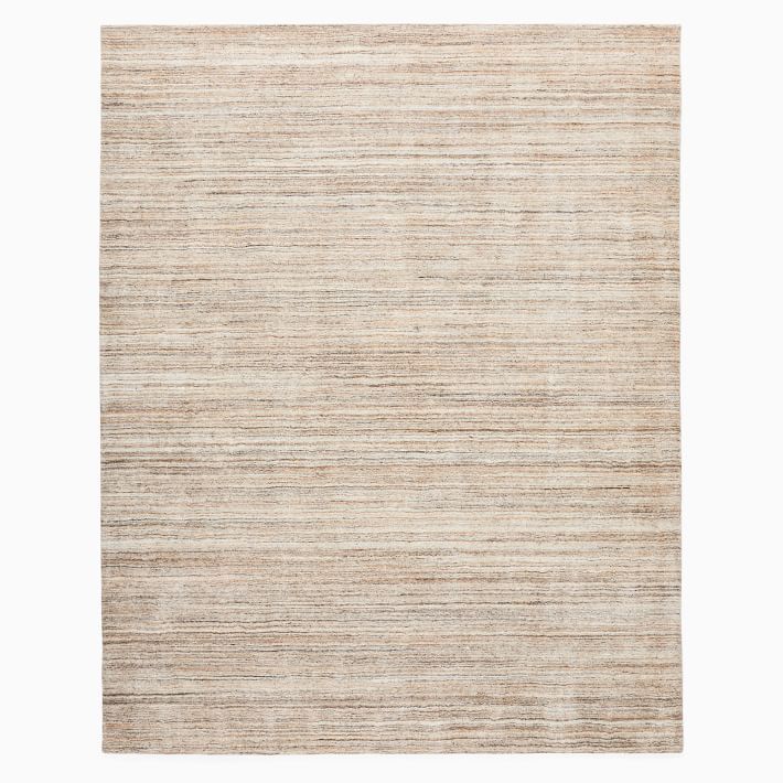 Shale Striations Easy Care Rug - Clearance | West Elm (US)