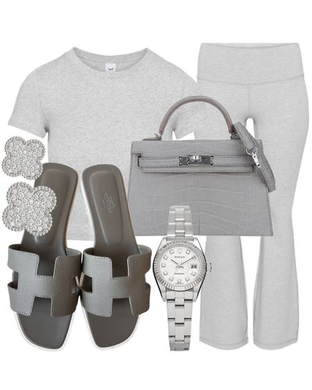 greyscale athleisure look for the weekend! tag a friend who would wear this look💁🏻‍♀️

#LTKstyletip