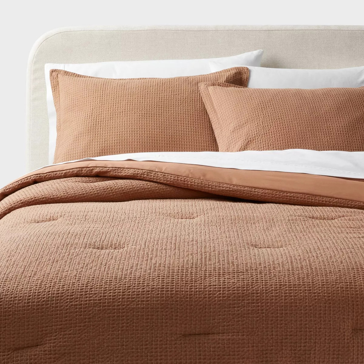 Washed Waffle Weave Comforter and Sham Set - Threshold™ | Target