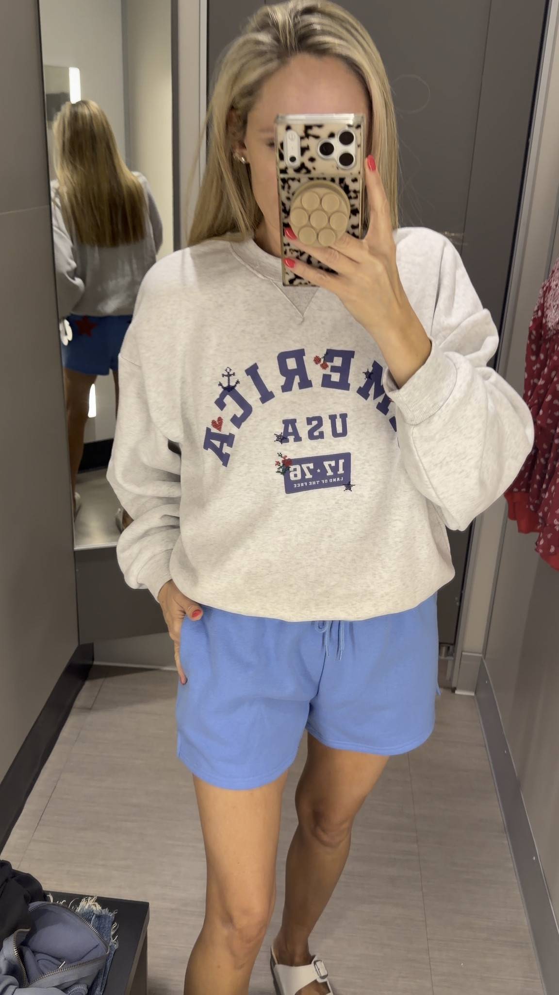 The perfect Fourth of July sweatshirt 💙

#LTKgrwm #LTKootd #LTKdayinmylife
