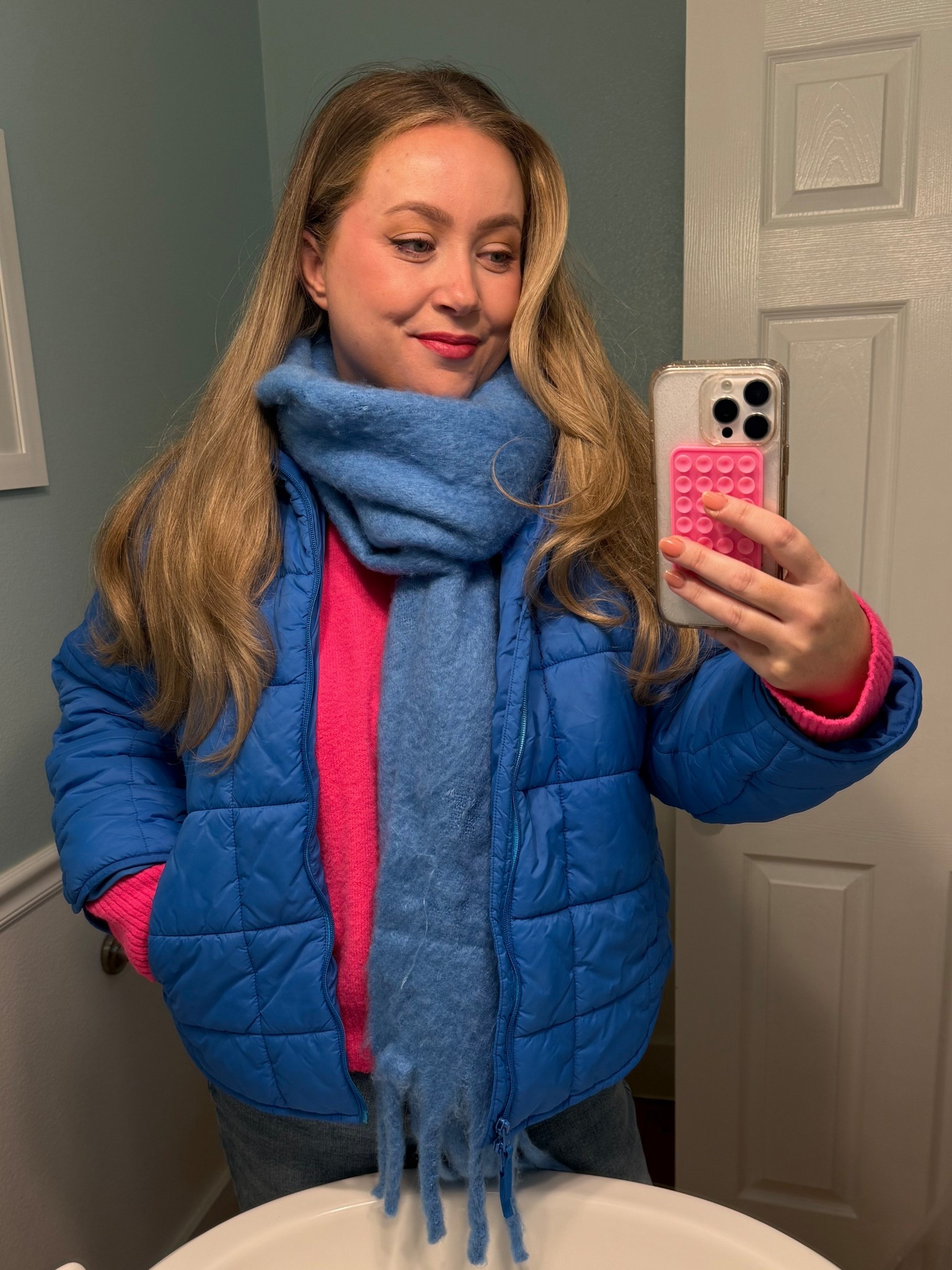 Winter Blues but in a good way ❄️ 🩷 

#brightspring
#clearspring


#LTKgrwm #LTKSeasonal #LTKHoliday