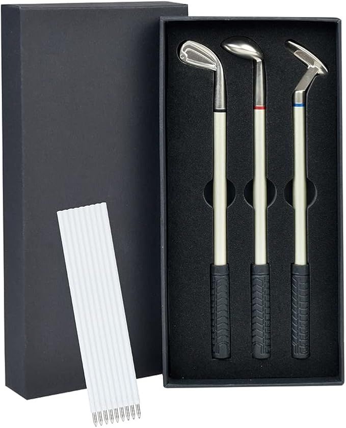 Amazon.com: Ainkedin Golf Gifts, Stocking Stuffers for Men Office Gifts for Coworkers Golf Pen Gi... | Amazon (US)