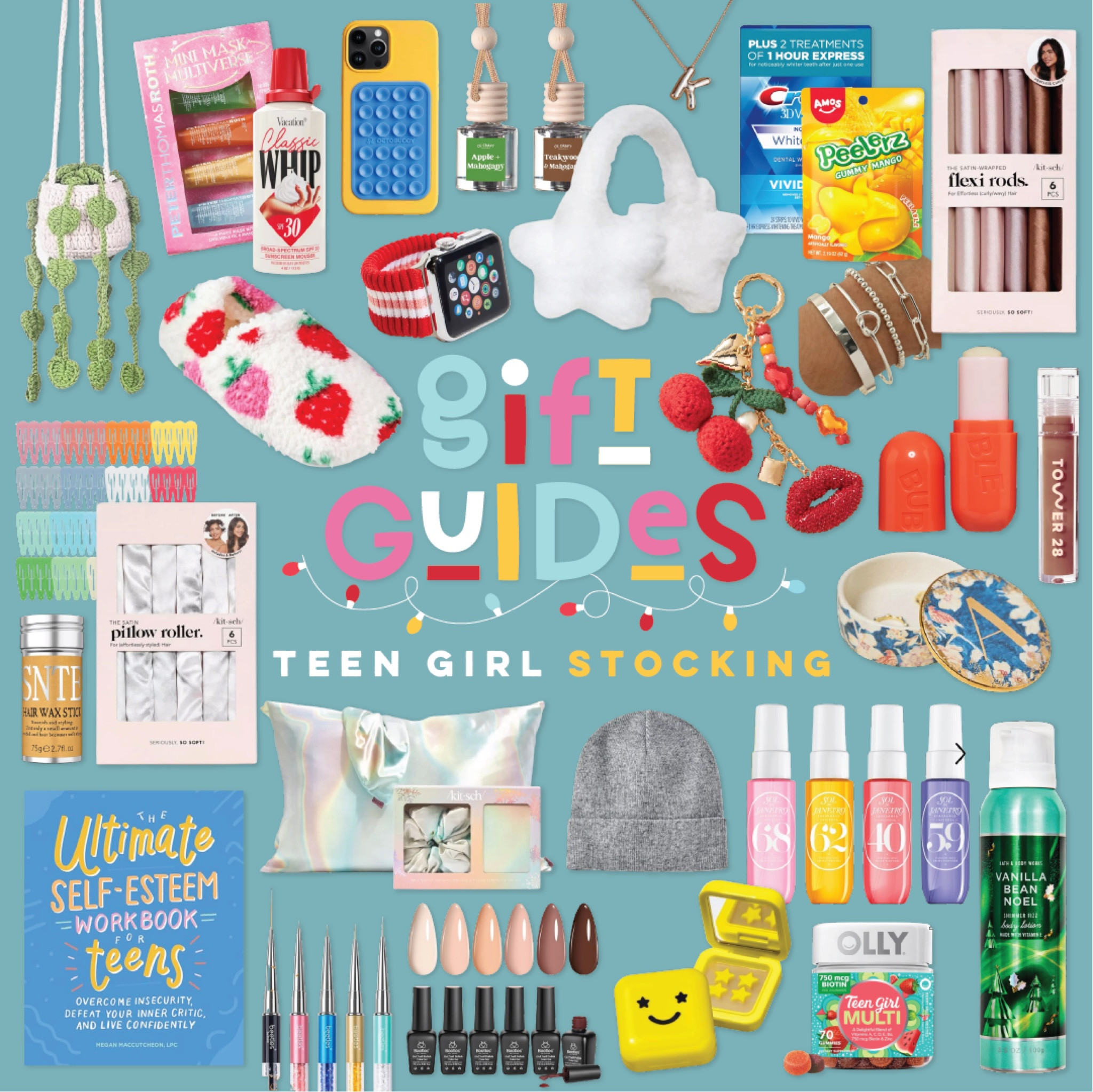 Stuff those stockings with all the it-girl essentials! From lip gloss to heatless curlers, these stocking stuffers are as trendy as they come! 

#TeenStockingStuffers #HolidayGlam #GiftGuideForHer 

#LTKKids #LTKGiftGuide #LTKHoliday