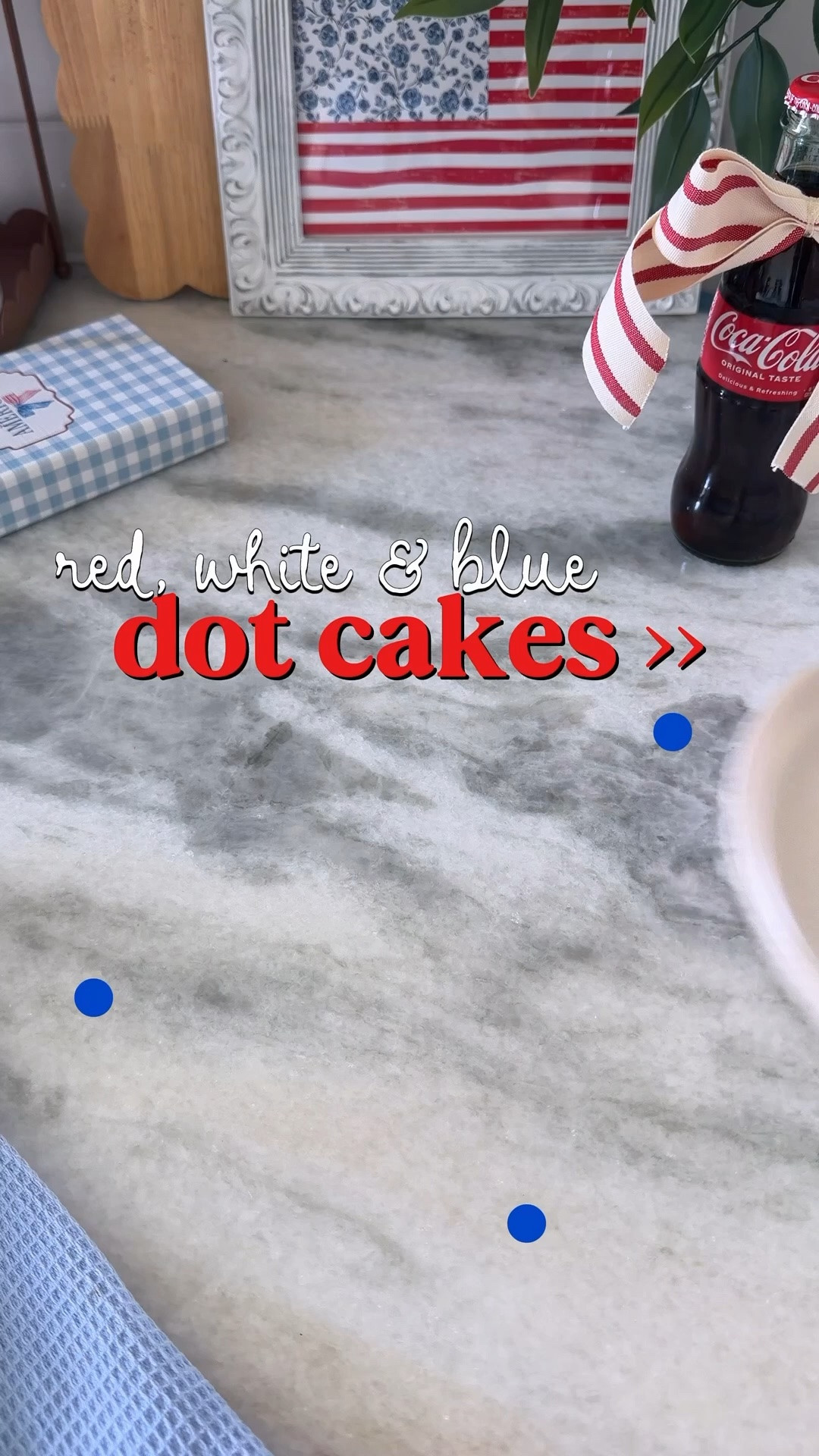 i finally gave the viral dot cakes a try… and patriotic edition might be my favorite 🇺🇸❤️🤍💙
they’re surprisingly easy, so satisfying to make, and would be so cute for a 4th of july party, summer bbq, pool day, or holiday dessert table. ✨

4th of july desserts • patriotic treats • easy summer desserts • red white and blue recipes • holiday baking ideas • viral dot cakes • summer party food • bbq dessert ideas • patriotic party treats • funfetti cake ideas

#LTKSeasonal #LTKfoodie #LTKvlog