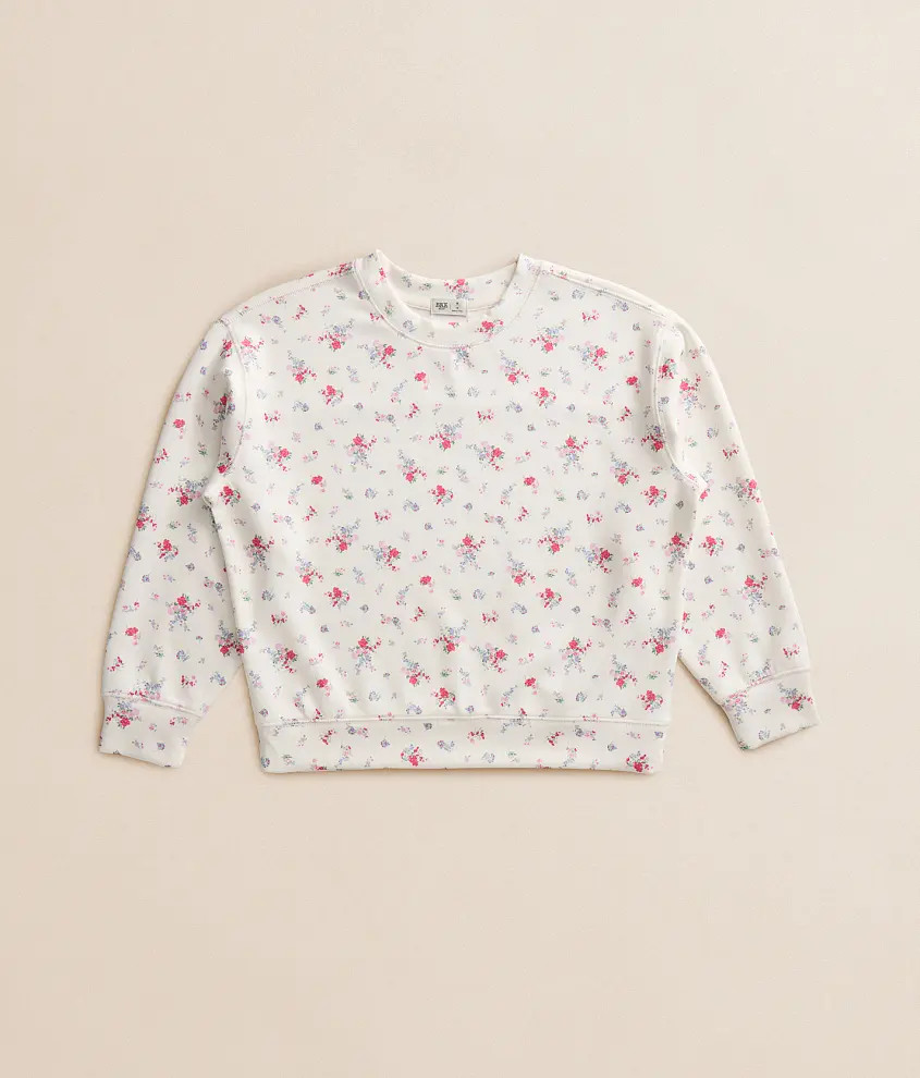 Girls - Floral Pullover | Buckle