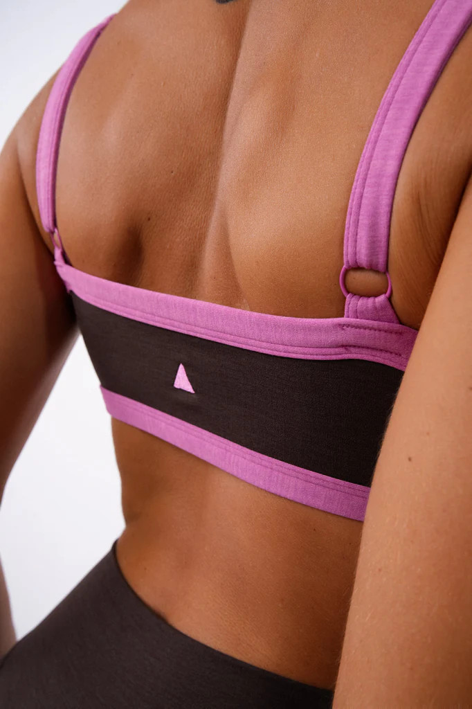 Vitality Daydream® Scoop Bra - Chocolate Heather | Vitality