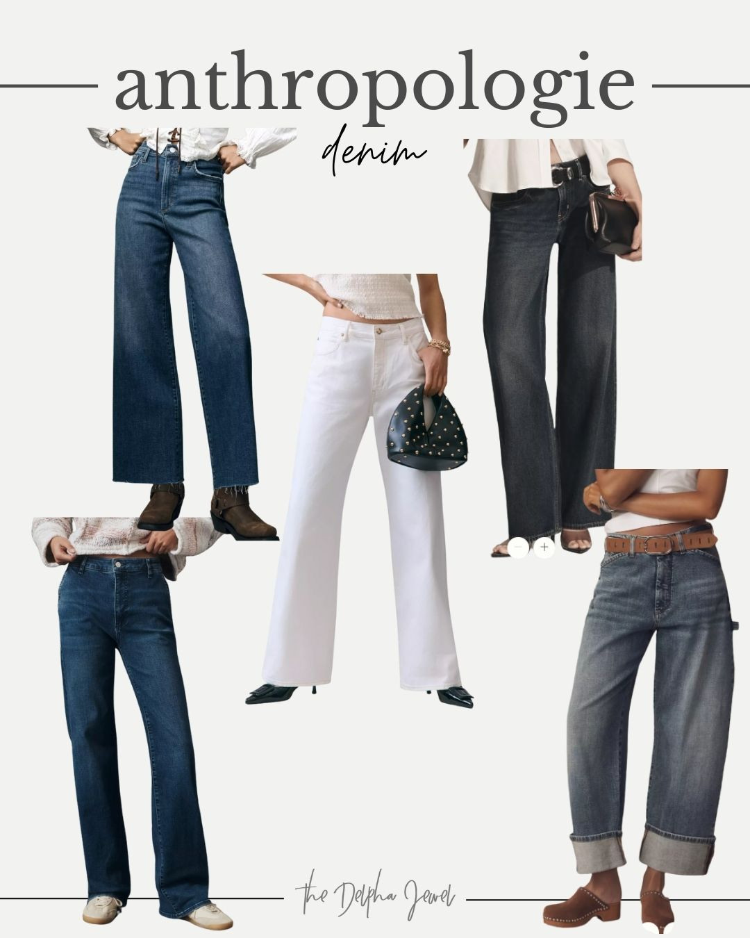 Anthropologie denim is here! 

 #LTKgrwm #LTKootd #LTKMidsize