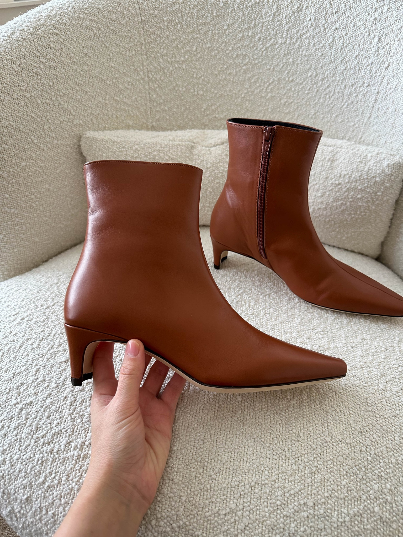 New Staud Wally ankle booties. These are stunning! Went up a half size. 