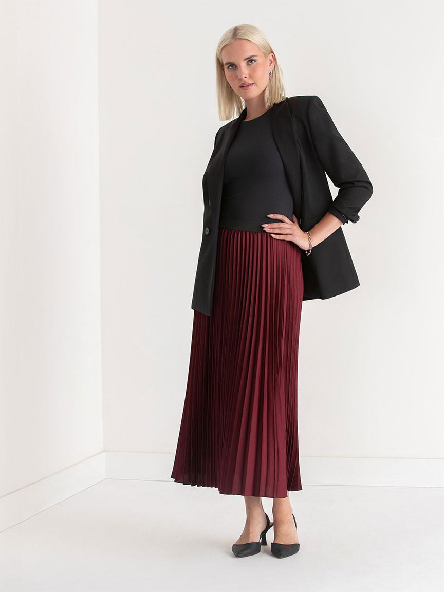 Pleated Midi Skirt | Rickis | Ricki's