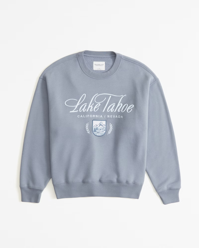 Ski Destination Vintage Sunday Crew | Abercrombie & Fitch (US)