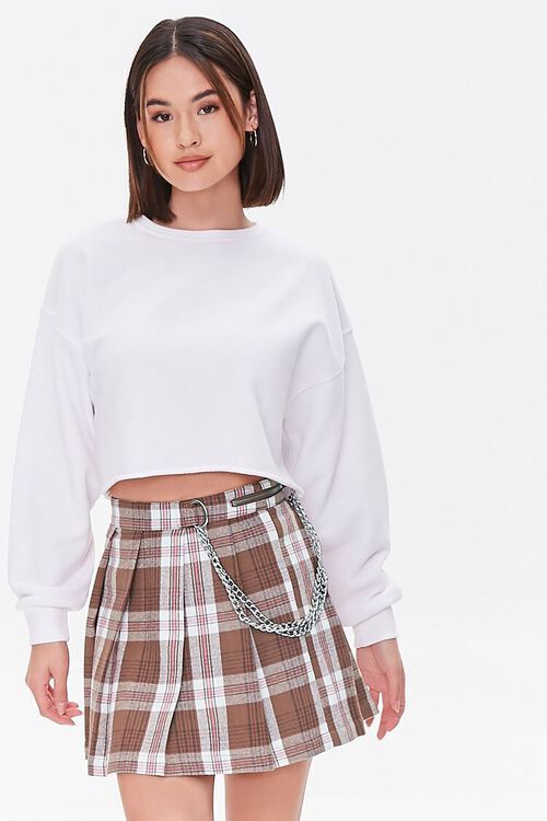 Plaid Chain Mini Skirt | Forever 21 (US)