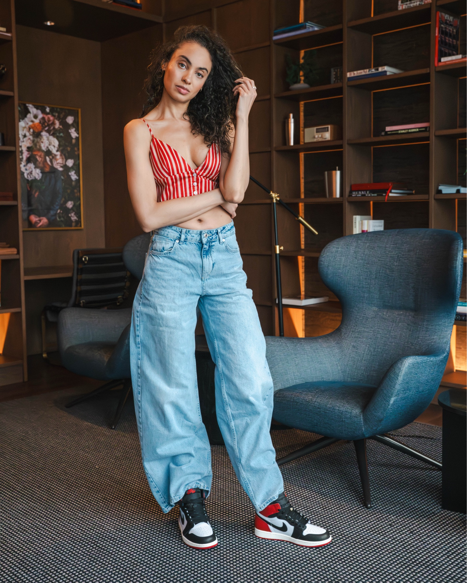 The Air Jordan 1 Black Toes Reimagineds are a must cop for sneaker fans.  A classic colorway, available now.  See how I styled them three different ways! #sneakers #jordan1 #sneakerstyle 

#LTKStyleTip #LTKWatchNow #LTKMostLoved