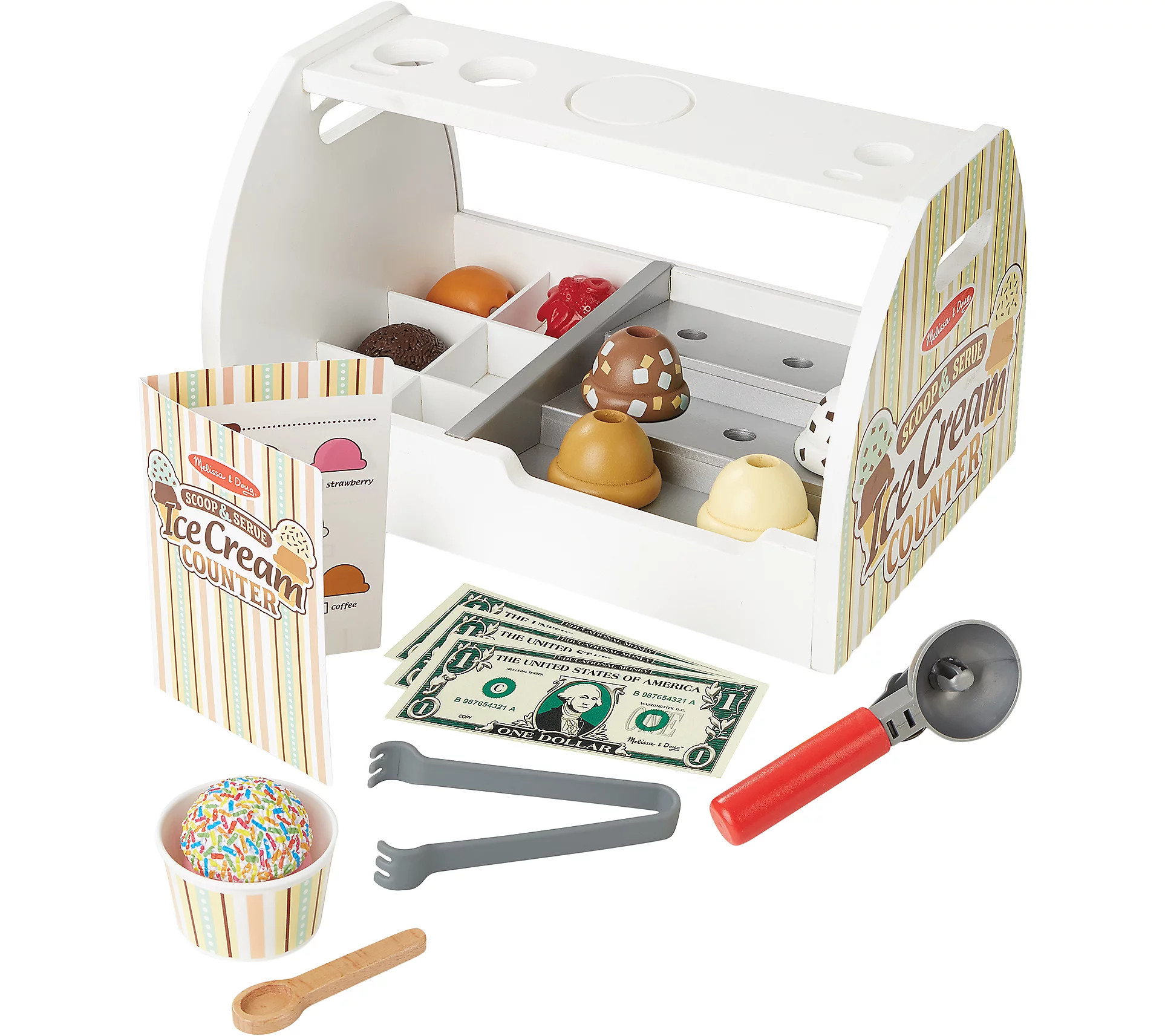 Melissa & Doug Scoop & Serve Ice Cream Counter | QVC
