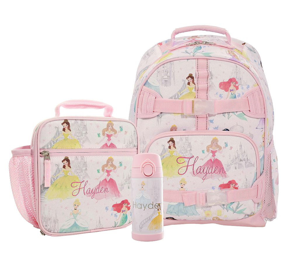 Disney Princess Castle Mackenzie Backpack & Lunch Bundle, Set of 3