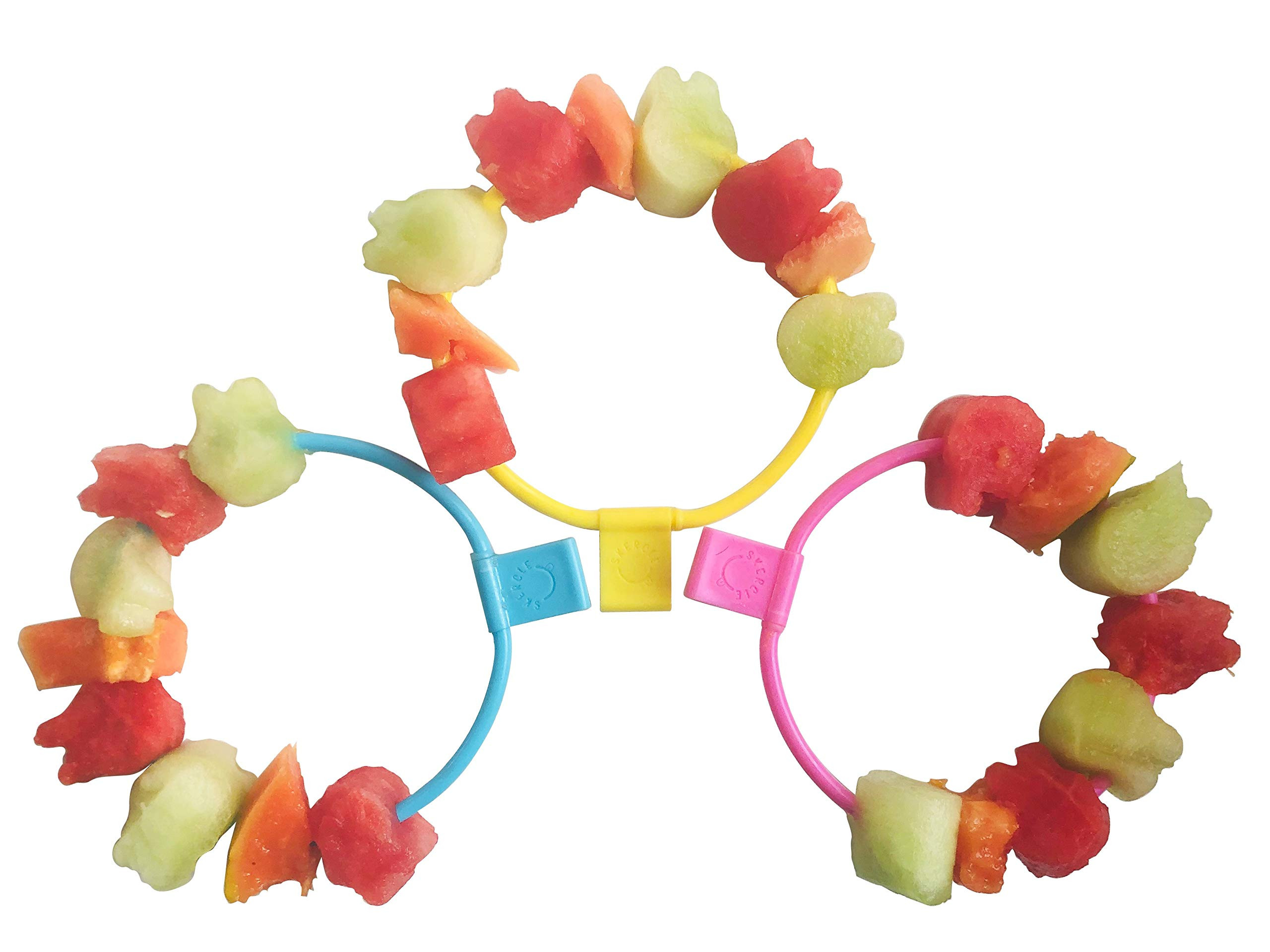 Skercle: the Skewer that's a Circle! Easter theme. Safe, enclosed circular skewers. Tapered Handl... | Amazon (US)