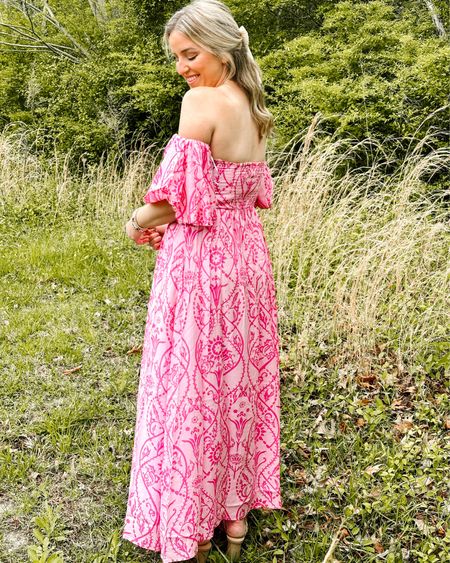 Beyond by Vera - Leah Dress.
 Check out this gorgeous off the shoulder dress, with a side zipper and ruching in the back for extra stretch and best of all POCKETS! Gorgeous for a special event or if you just want to have a really feminine dress. 
#femininedress #maxidress #BEYONDbyVera