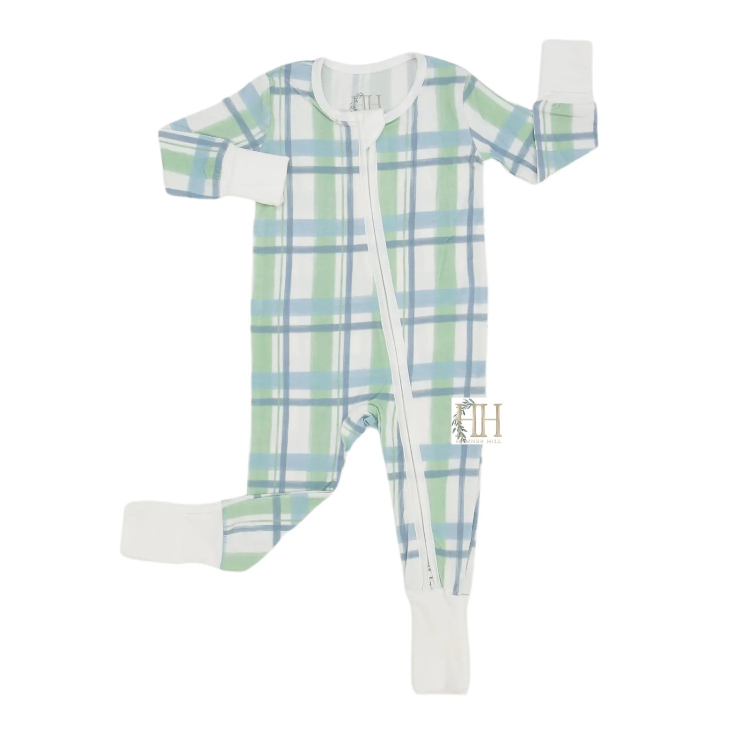 Lakeside Boys Double Zipper Romper | Hamner Hill