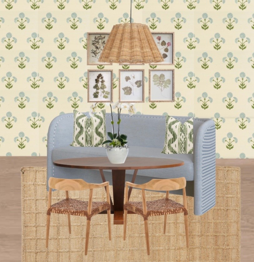 Breakfast nook with a good mix of highs and lows 🦋🌼 

#LTKHome