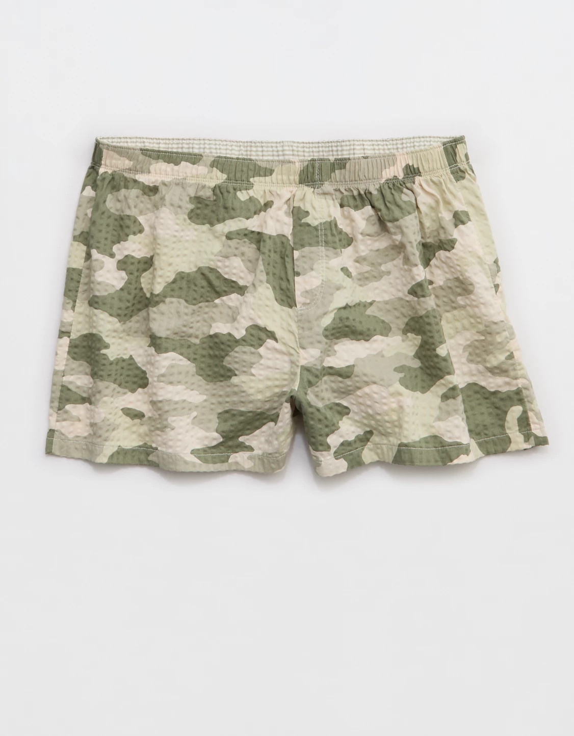 OVERSLEPT by Aerie Around Town Seersucker Boxer | Aerie