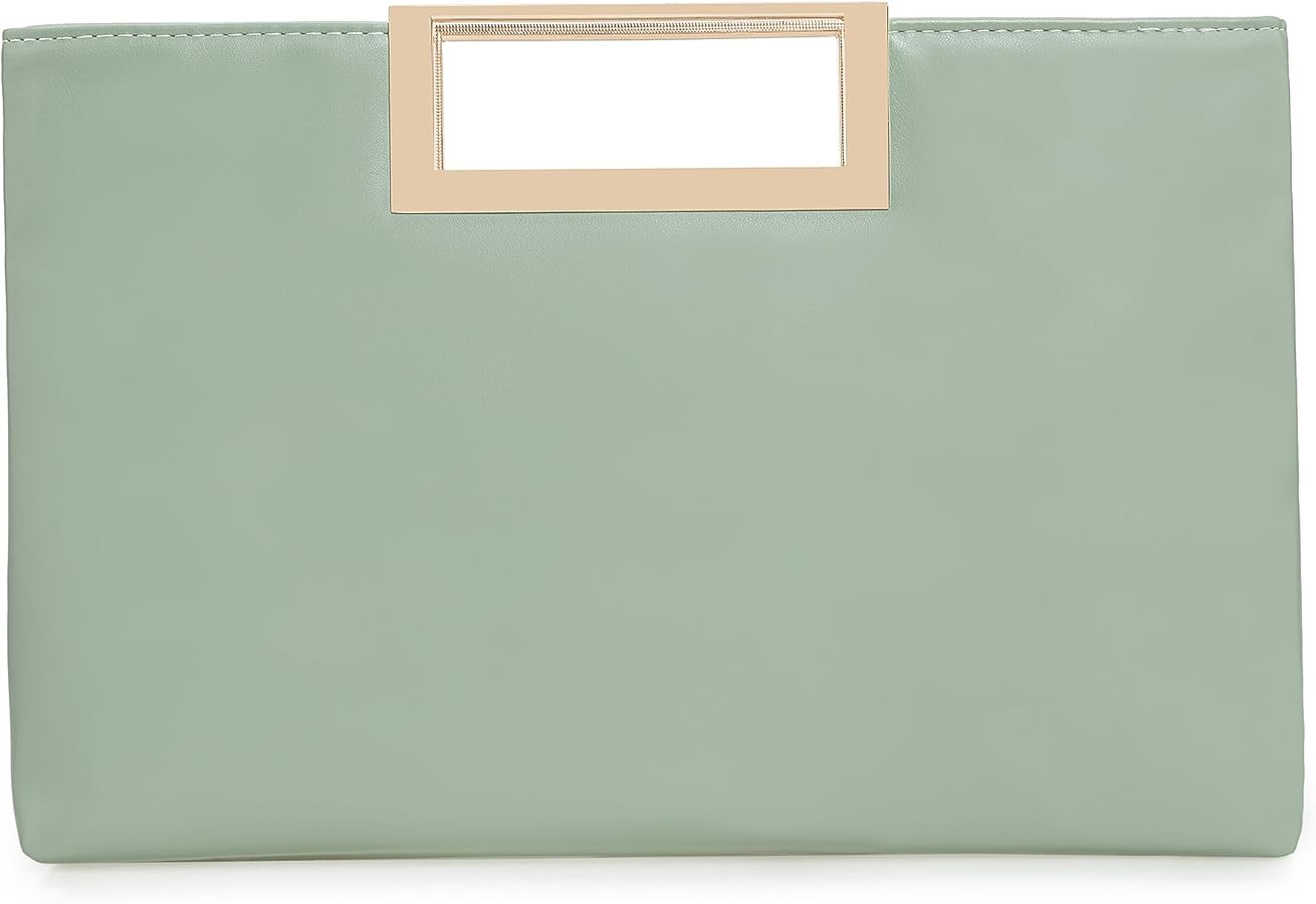 CHARMING TAILOR Fashion PU Leather Handbag Stylish Women Convertible Clutch Purse | Amazon (US)