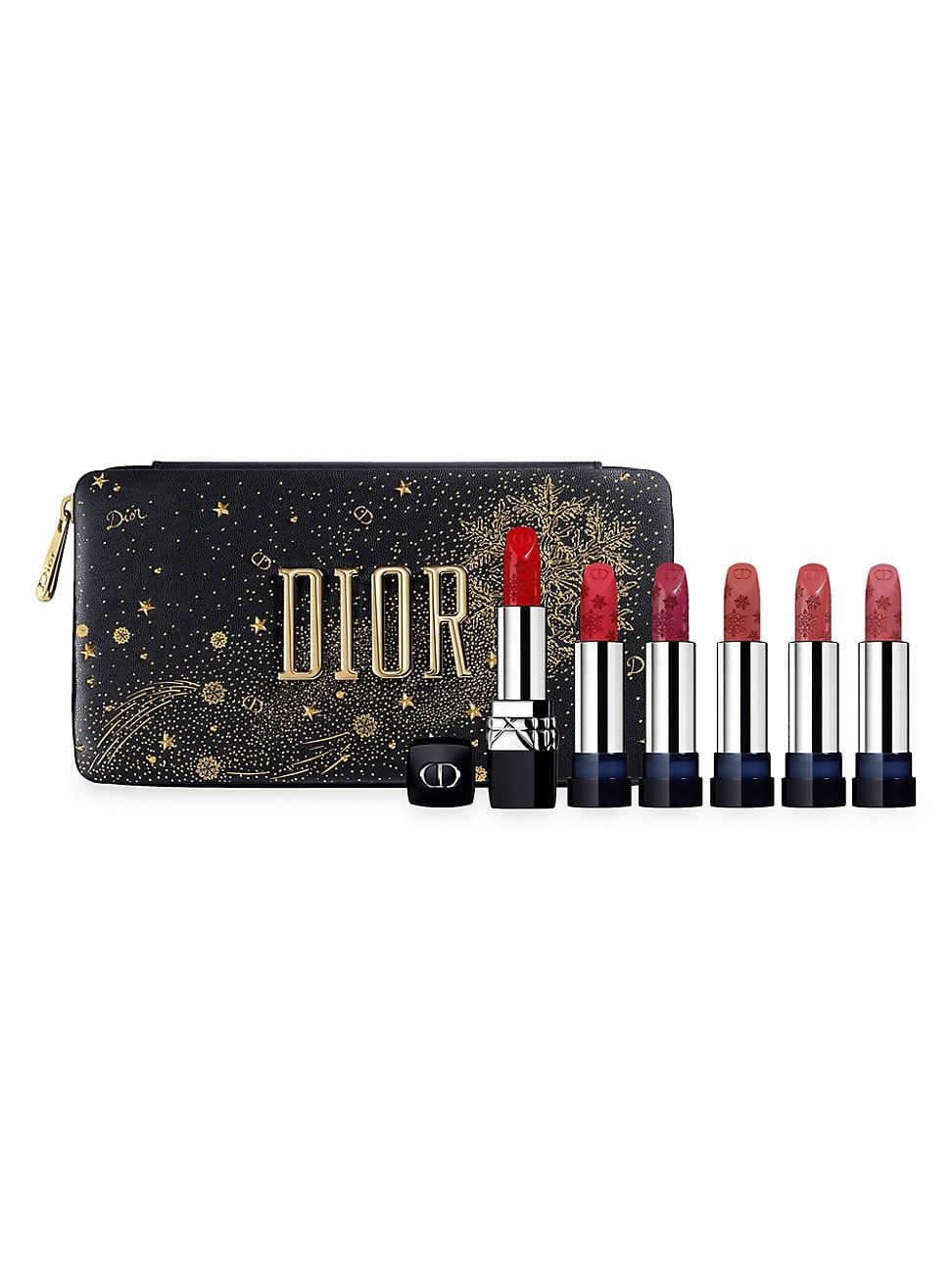 Dior Dior Rouge 6-Piece Refillable Lipstick Set | Saks Fifth Avenue