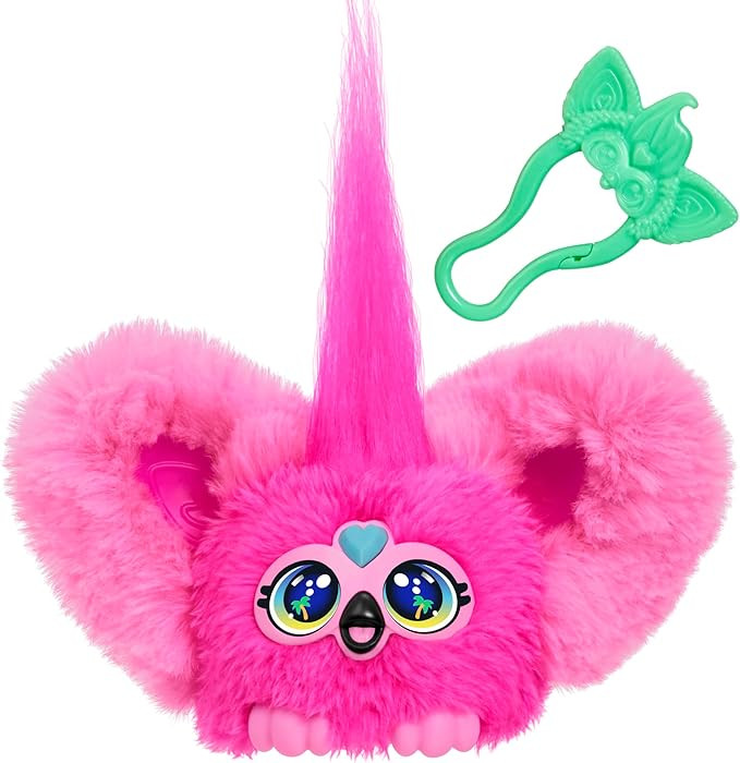 Furby Furblets Flo-Flo Mini Friend, Electronic Plush Toys, Pink Flamingo, Speaks Furbish & Plays ... | Amazon (US)