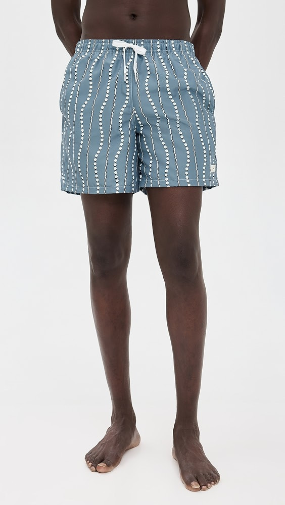 Ash Tidal Current Swim Trunks 5.5" | Shopbop