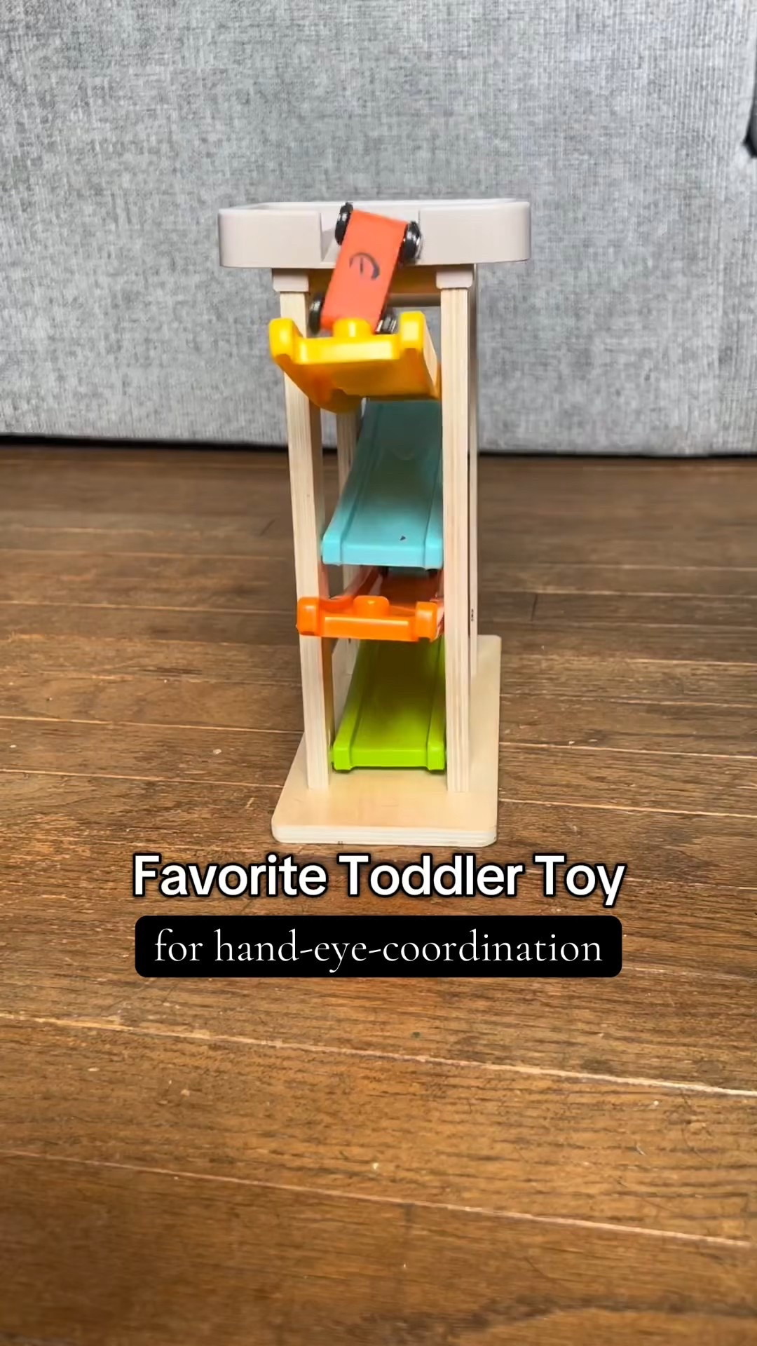 Montessori toddler wood car ramp toy for toddlers

#LTKBaby #LTKKids