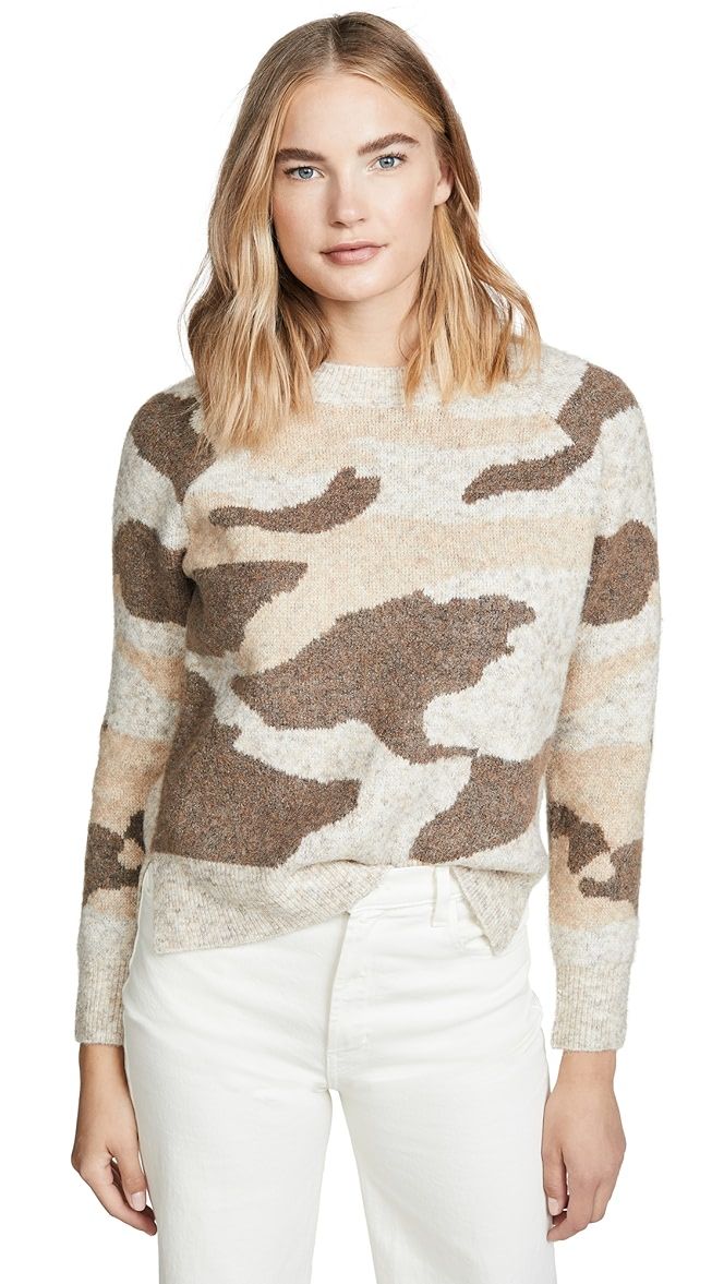 Camo Sweater | Shopbop