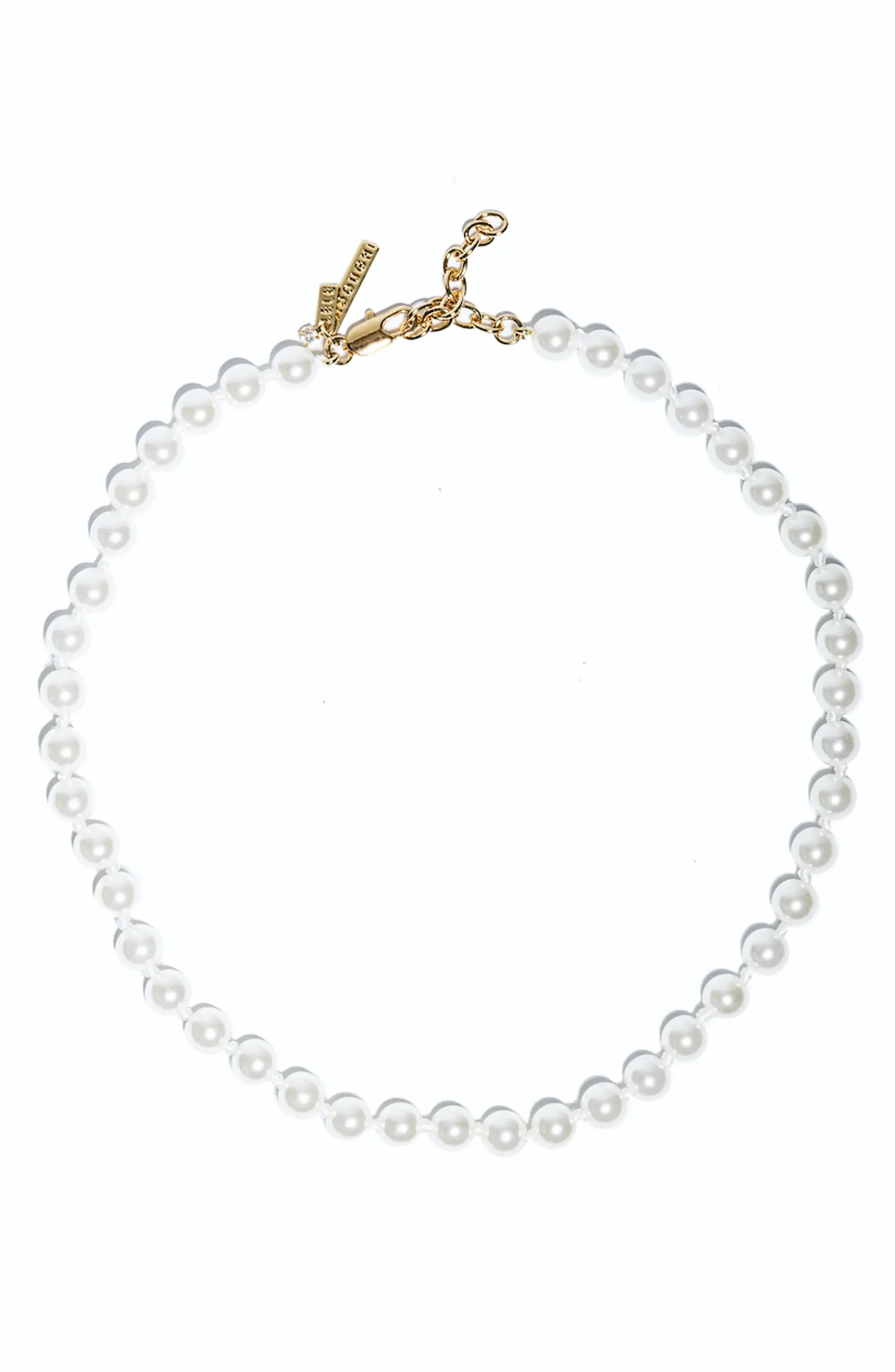 Lele Sadoughi Imitation Pearl Collar Necklace | Nordstrom | Nordstrom