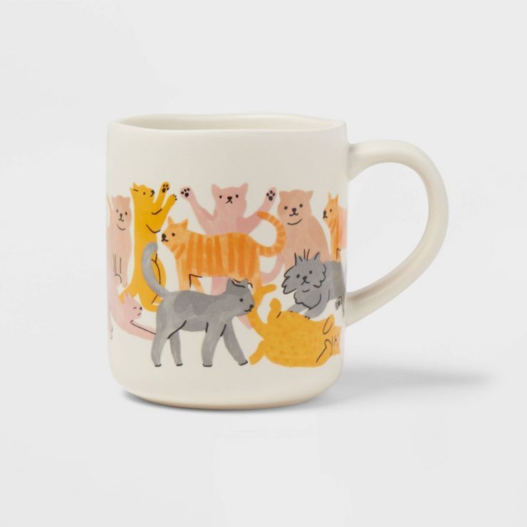 16oz Stoneware 'Cat Person' Drinkware Mug - Opalhouse™ | Target