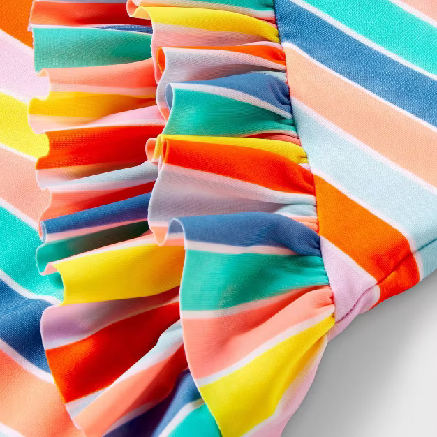 Toddler Girls' Wrap Ruffle One Piece Swimsuit - Cat & Jack™ | Target