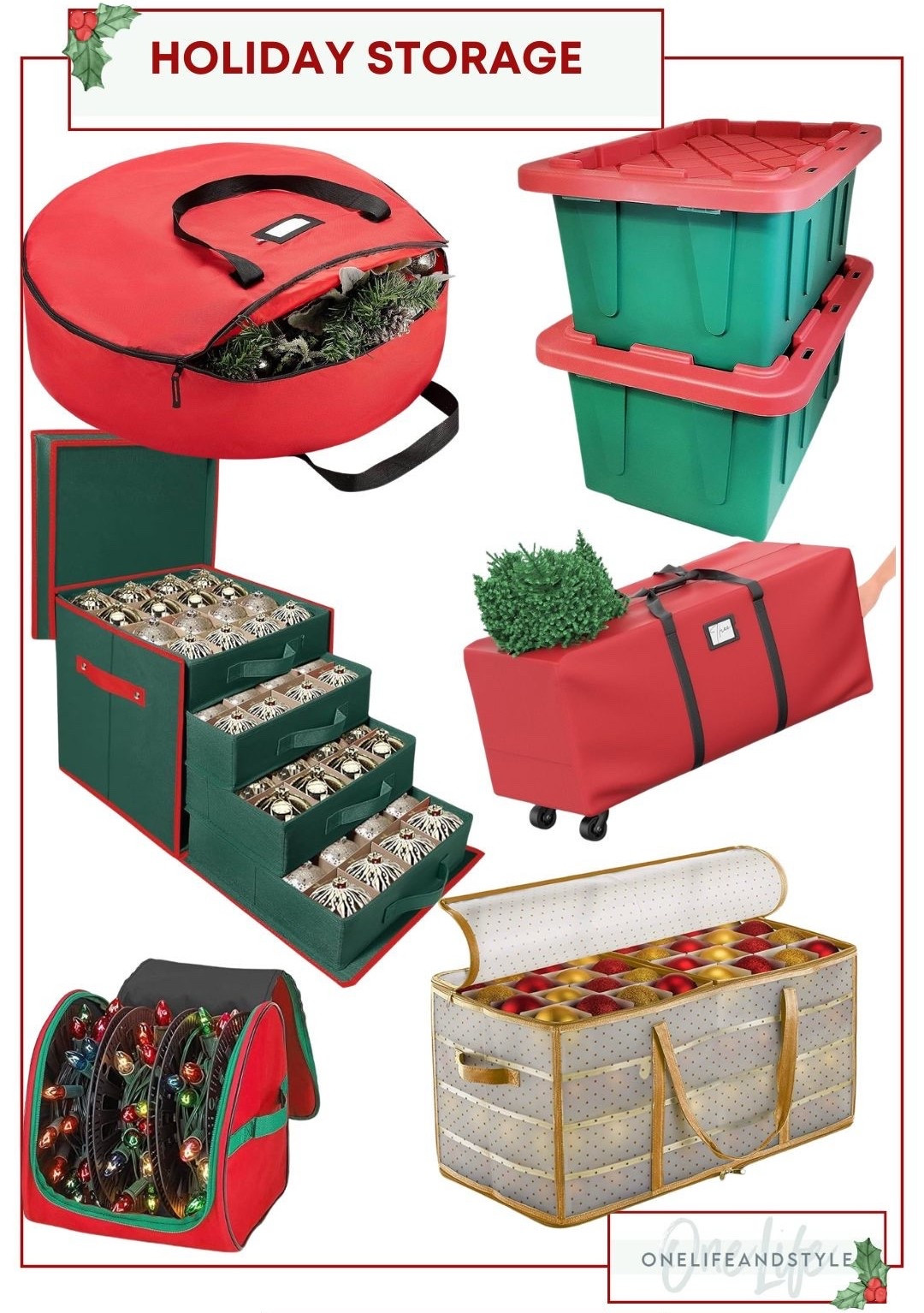 Let’s be real, while this isn’t necessarily a gift idea, we all need some help when it comes to storing our holiday decor! Here are a few of my favorites! 
#storage #holidaystorage

#LTKCyberWeek #LTKHoliday #LTKGiftGuide