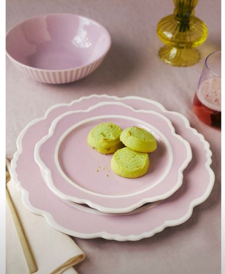 The prettiest dinner plates and salad plates.  Spring decor, tabletop decor 

#LTKhome #LTKstyletip #LTKSeasonal