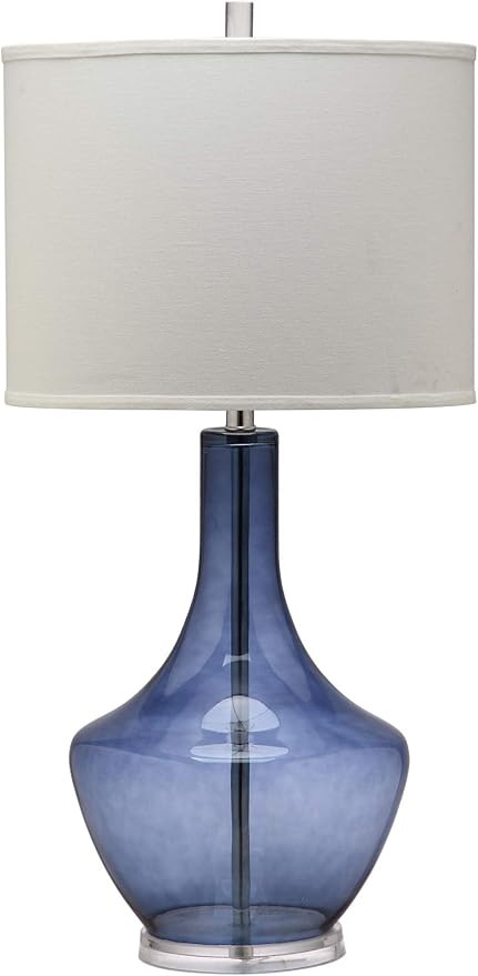 SAFAVIEH Lighting Collection Mercury Light Blue Glass 35-inch Bedroom Living Room Home Office Des... | Amazon (US)