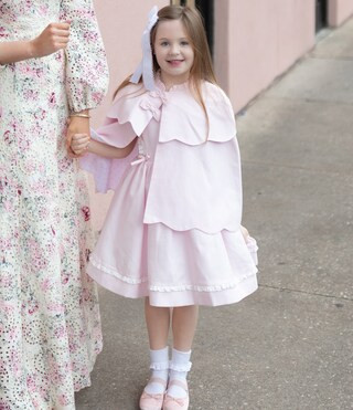 x The Broke Brooke Little Girls 2T-6X Charlotte Woven Spring Cape | Dillard's