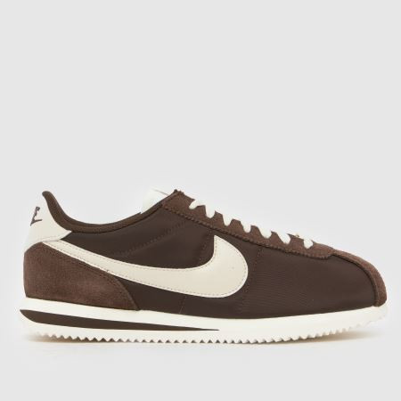 Womens Brown & White Nike Cortez Trainers | schuh | Schuh
